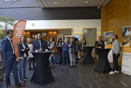 Foto (Eifel Tourismus): Anschließend gab auch Zeit zum Netzwerken