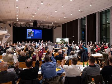 Bild (RB Westeifel): Vertreterversammlung VR-Bank Nordeifel