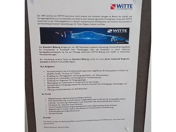 Bild (RME): Durchstarten bei WITTE in Bitburg…
